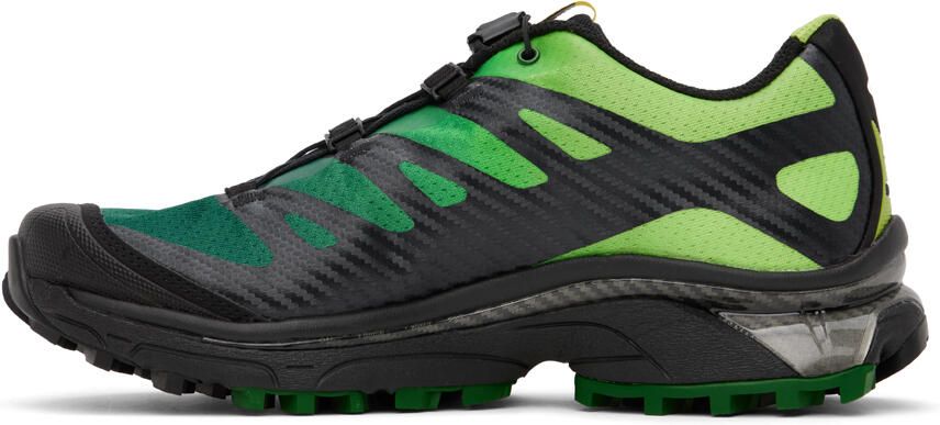 Salomon Green & Black XT-4 OG Sneakers - Picture 3