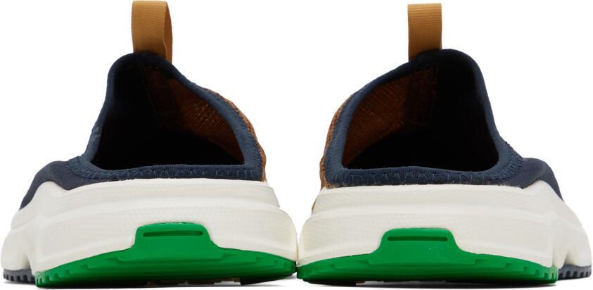 Salomon Navy & Tan RX 3.0 Slides