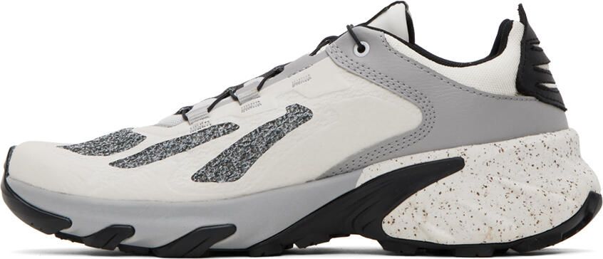 Salomon Off-White & Gray Speedverse PRG Sneakers - Picture 3