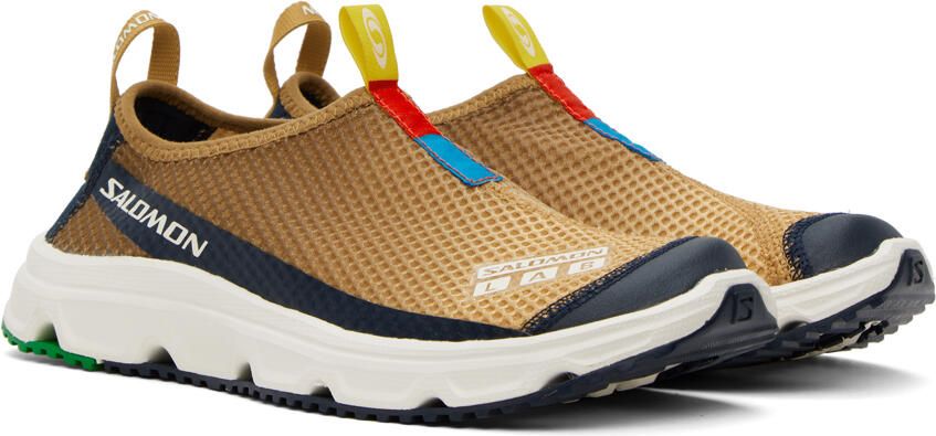 Salomon Tan & Black RX Moc 3.0 Sneakers - Picture 2