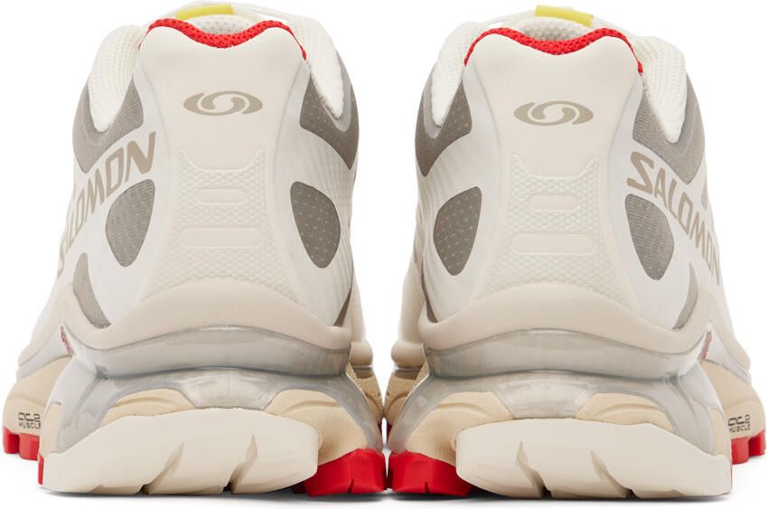 Salomon White & Beige XT-4 OG Sneakers - Picture 2