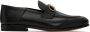 Ferragamo Black Gancini Loafers - Thumbnail 1