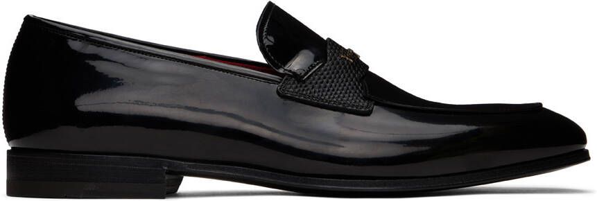 Ferragamo Black Giuffre Loafers