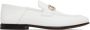 Ferragamo White Gin Loafers - Thumbnail 1