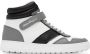 Salvatore Ferragamo White High-Top Noe Sneakers - Thumbnail 1