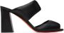 Santoni Black Leather Heels - Thumbnail 1