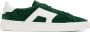 Santoni Green & White Double Buckle Sneakers - Thumbnail 1