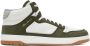 Santoni Green & White Sneak-Air Sneaker - Thumbnail 1