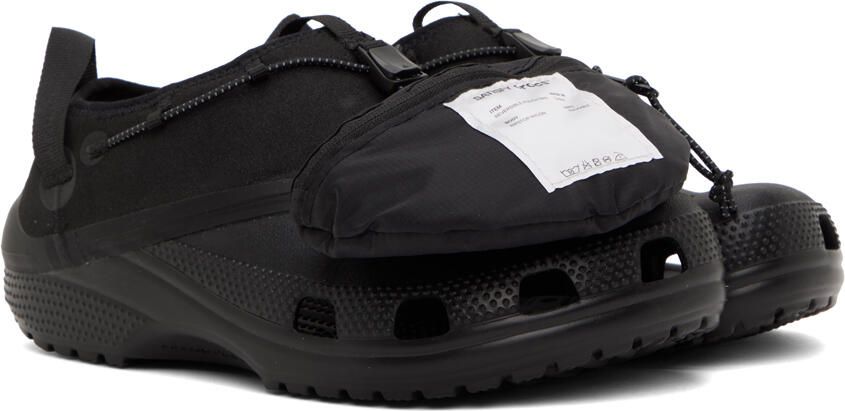 Satisfy Black Crocs Edition Classic Clogs - Picture 2