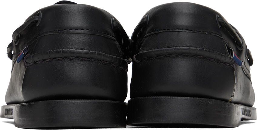 Sebago Black Docksides Oxfords - Picture 2