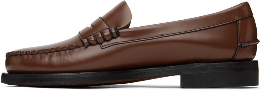 Sebago Brown Classic Dan Loafers - Picture 4