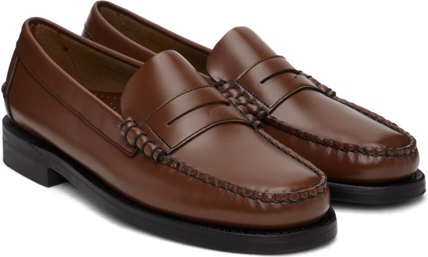 Sebago Brown Classic Dan Loafers