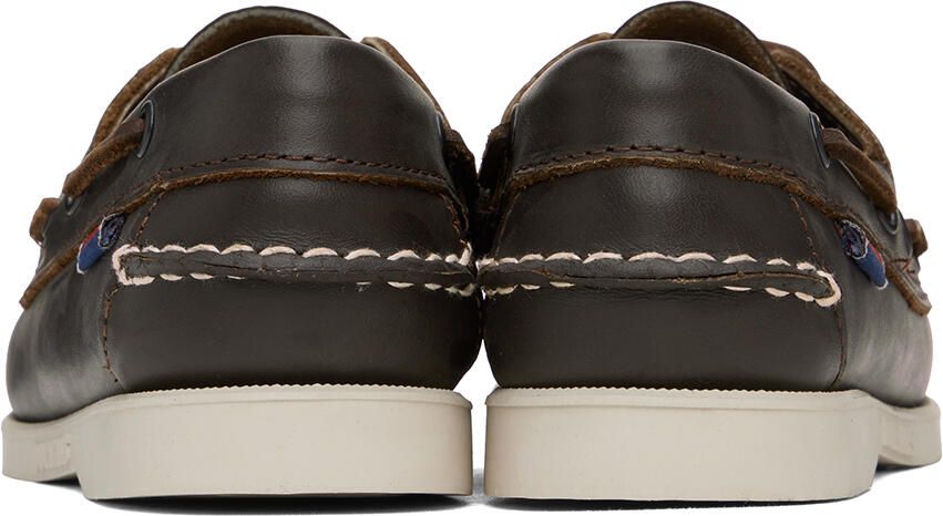 Sebago Brown Portland Boat Shoes - Picture 2