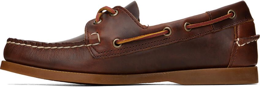 Sebago Brown Portland Boat Shoes - Picture 4