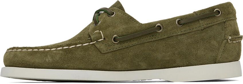 Sebago Green Portland Flesh Out Boat Shoes - Picture 4