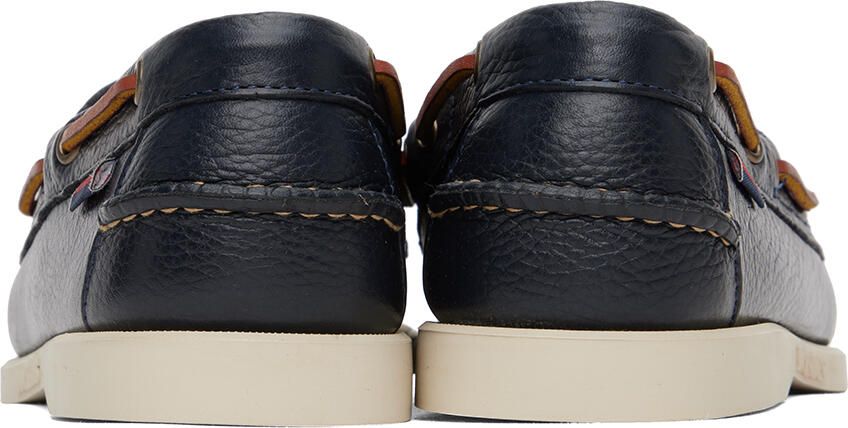 Sebago Navy Portland Martellato Boat Shoes - Picture 2