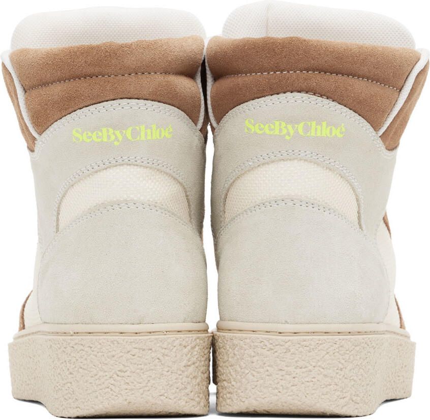See by Chloé Beige & Tan Hella Sneakers