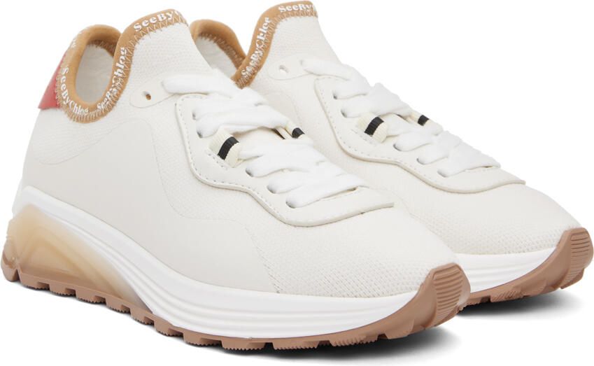See by Chloé Beige Brett Sneakers - Picture 2