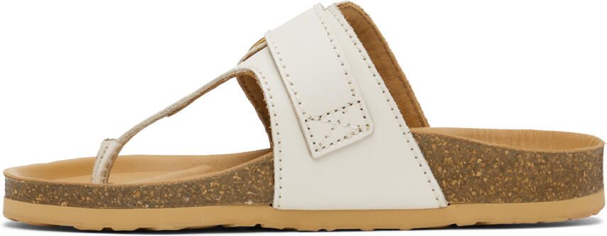 See by Chloé Beige Chany Fussbett Sandals - Picture 3