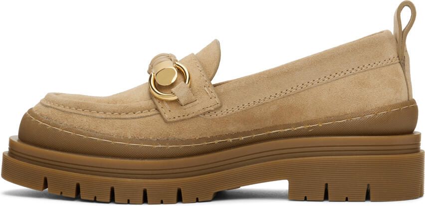 See by Chloé Beige Lylia Loafers - Picture 3