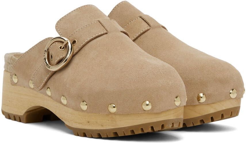 See by Chloé Beige Viviane Clogs - Picture 2