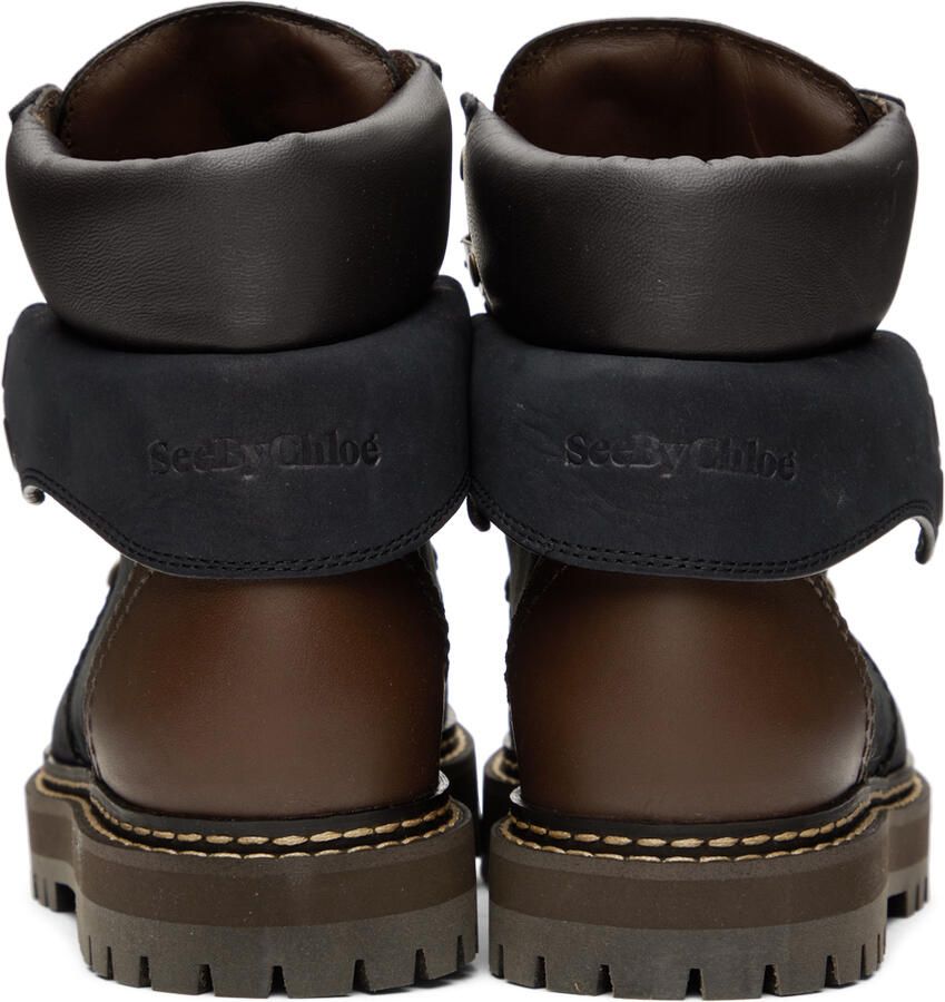 See by Chloé Black Eileen Boots