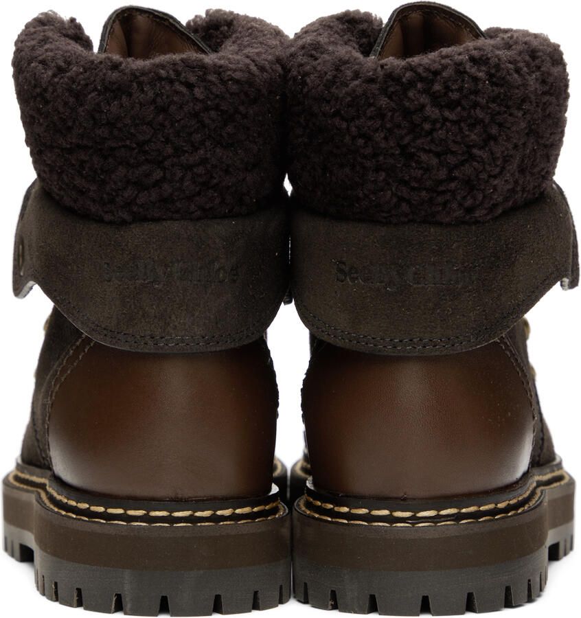 See by Chloé Black Eileen Boots