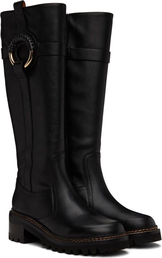 See by Chloé Black Hana Boots - Picture 2