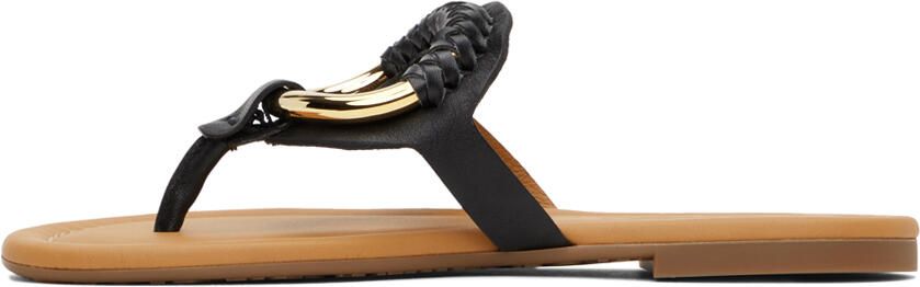 See by Chloé Black Hana Sandals - Picture 4