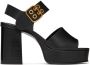 See by Chloé Black Lexy Heeled Sandals - Thumbnail 1