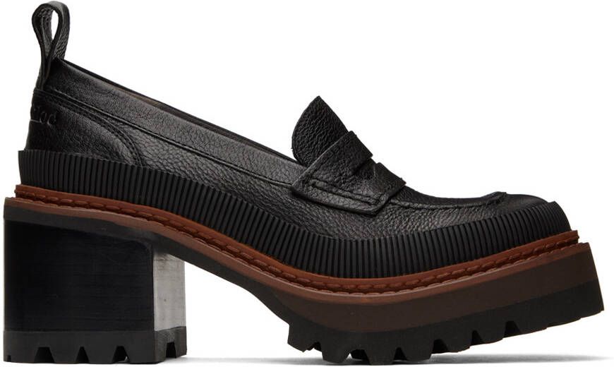 See by Chloé Black Mahalia Loafers