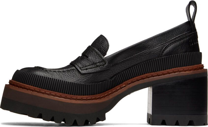 See by Chloé Black Mahalia Loafers - Picture 3