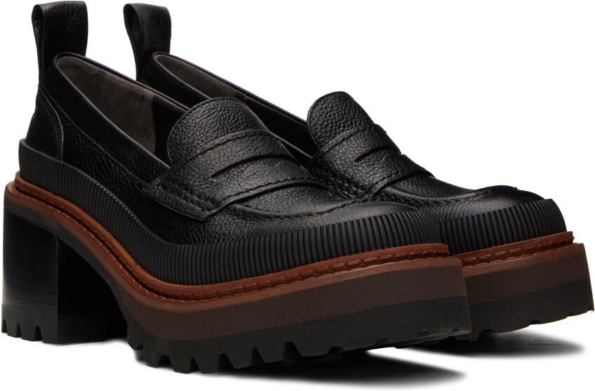 See by Chloé Black Mahalia Loafers - Picture 2