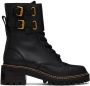 See by Chloé Black Mallory Boots - Thumbnail 1