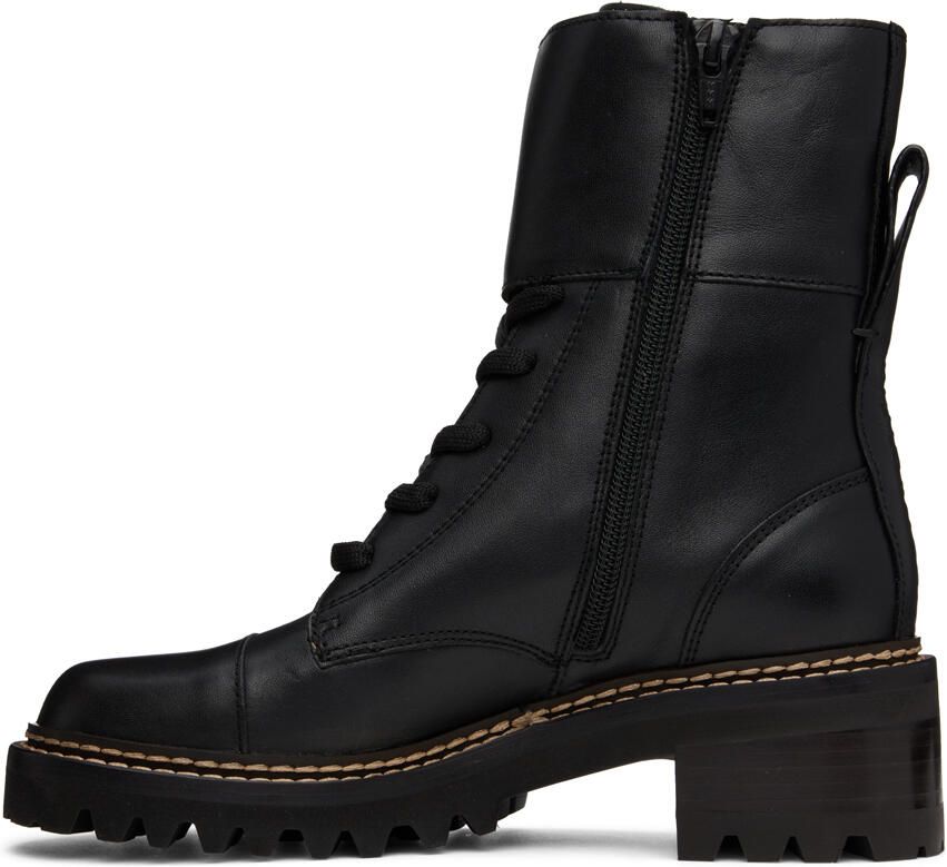 See by Chloé Black Mallory Boots - Picture 2