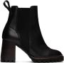 See by Chloé Black Mallory Chelsea Boots - Thumbnail 1