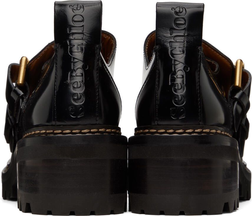 See by Chloé Black Mallory Heels