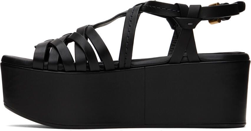 See by Chloé Black Sierra Heeled Sandals - Picture 3