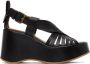 See by Chloé Black Thessa Heeled Sandals - Thumbnail 1