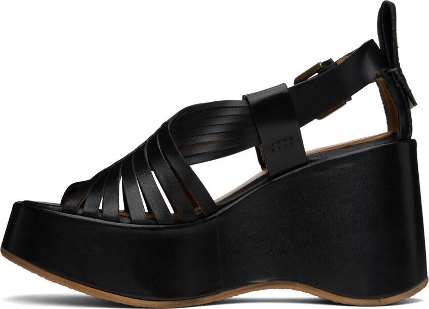 See by Chloé Black Thessa Heeled Sandals - Picture 3