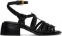 See by Chloé Black Wraparound Heeled Sandals - Thumbnail 1