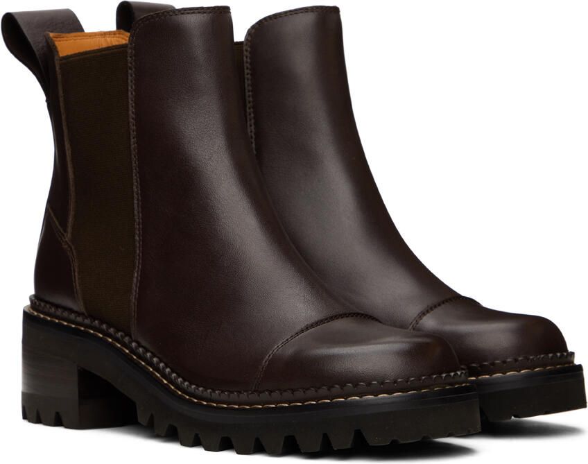 See by Chloé Brown Mallory Boots - Picture 2