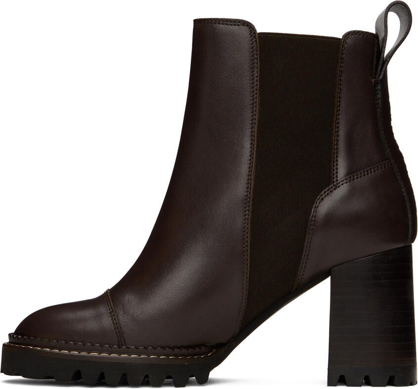 See by Chloé Brown Mallory Chelsea Boots - Picture 2