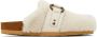 See by Chloé Off-White Gema Shearling Mules - Thumbnail 1