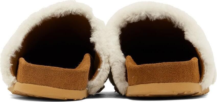 See by Chloé Off-White Gema Shearling Mules