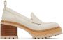 See by Chloé Off-White Mahalia Loafers - Thumbnail 1
