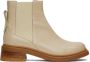 See by Chloé Off-White Mallory Chelsea Boots - Thumbnail 1