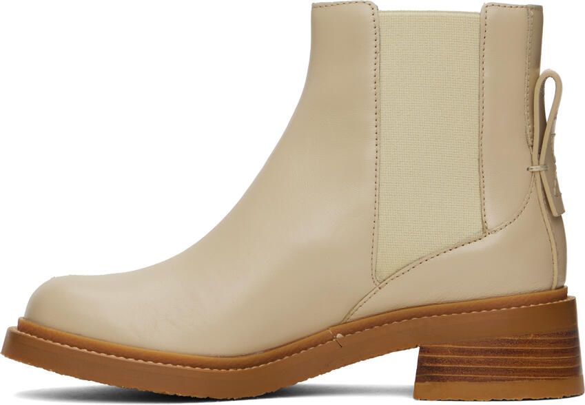 See by Chloé Off-White Mallory Chelsea Boots - Picture 3