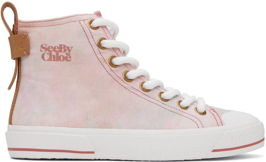 See by Chloé Pink Aryana Sneakers