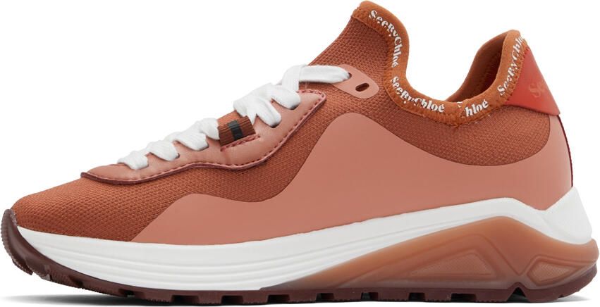 See by Chloé Red Brett Sneakers - Picture 3